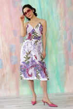 Babe Tropical Print Sundress XS/S