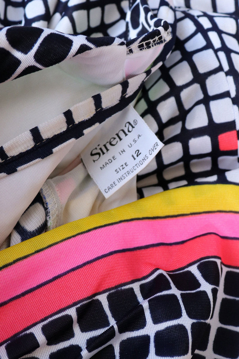 Sirena Rainbow Mosaic Dress Set S