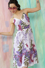 Babe Tropical Print Sundress XS/S