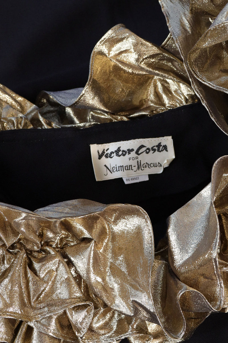 Victor Costa Golden Ticket Dress S/M OMNIA Victor Costa Golden Ticket Dress S/M OMNIA