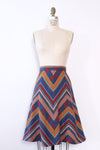 Chevron Eagle Skirt M