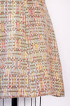 Nubby Pastel Weave Skirt S