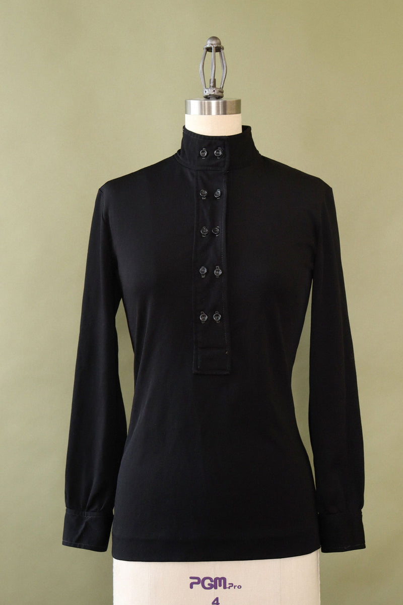 Double Button 70s Top M