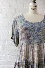 Shady Floral Rayon Dress M/L