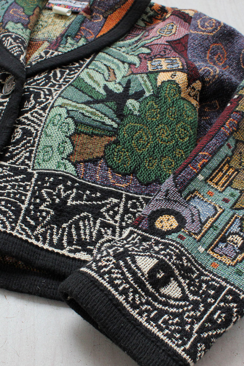 City Life Novelty Tapestry Jacket S/M