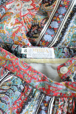 Viyella Paisley Full Skirt XS/S