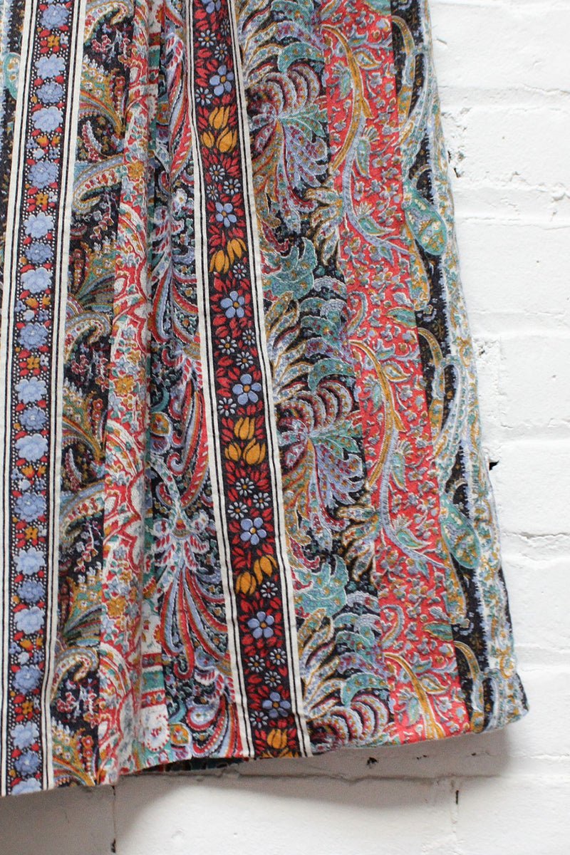 Viyella Paisley Full Skirt XS/S