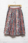 Viyella Paisley Full Skirt XS/S