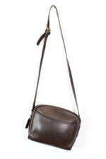 Coach espresso brown crossbody bag