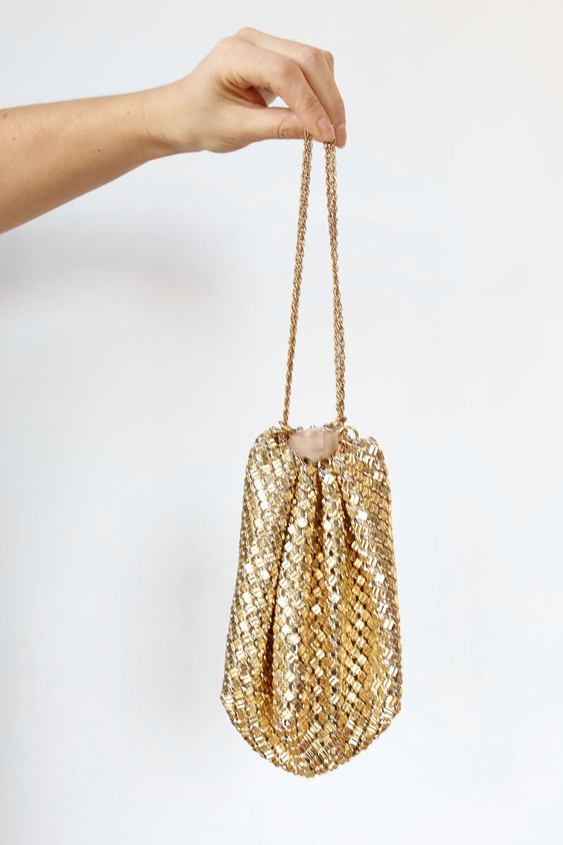 Whiting\u0026Davis Metallic chain mini bag | web-flake.com Whiting\u0026Davis Metallic chain mini bag