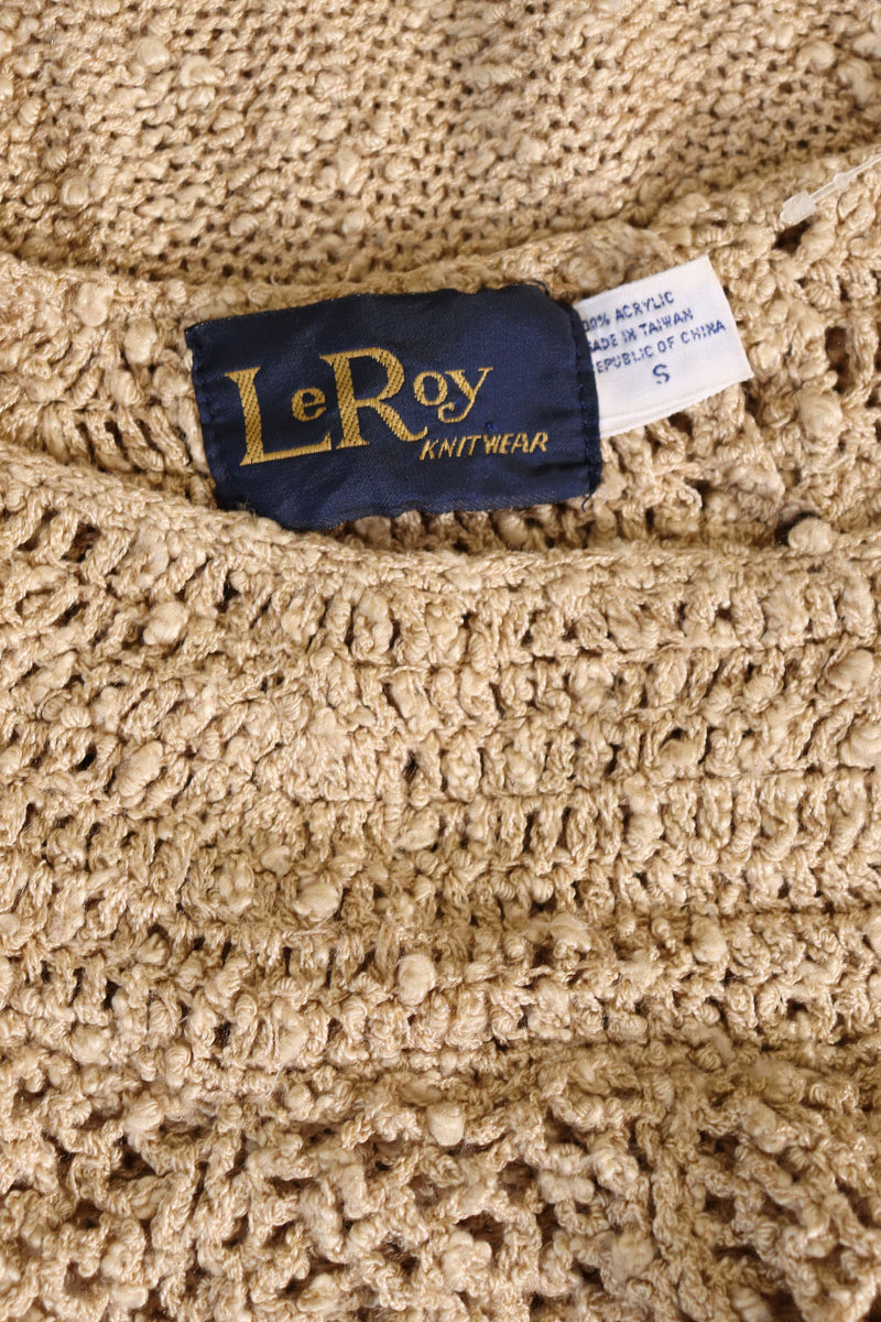 LeRoy Ruffled Yoke Sweater S