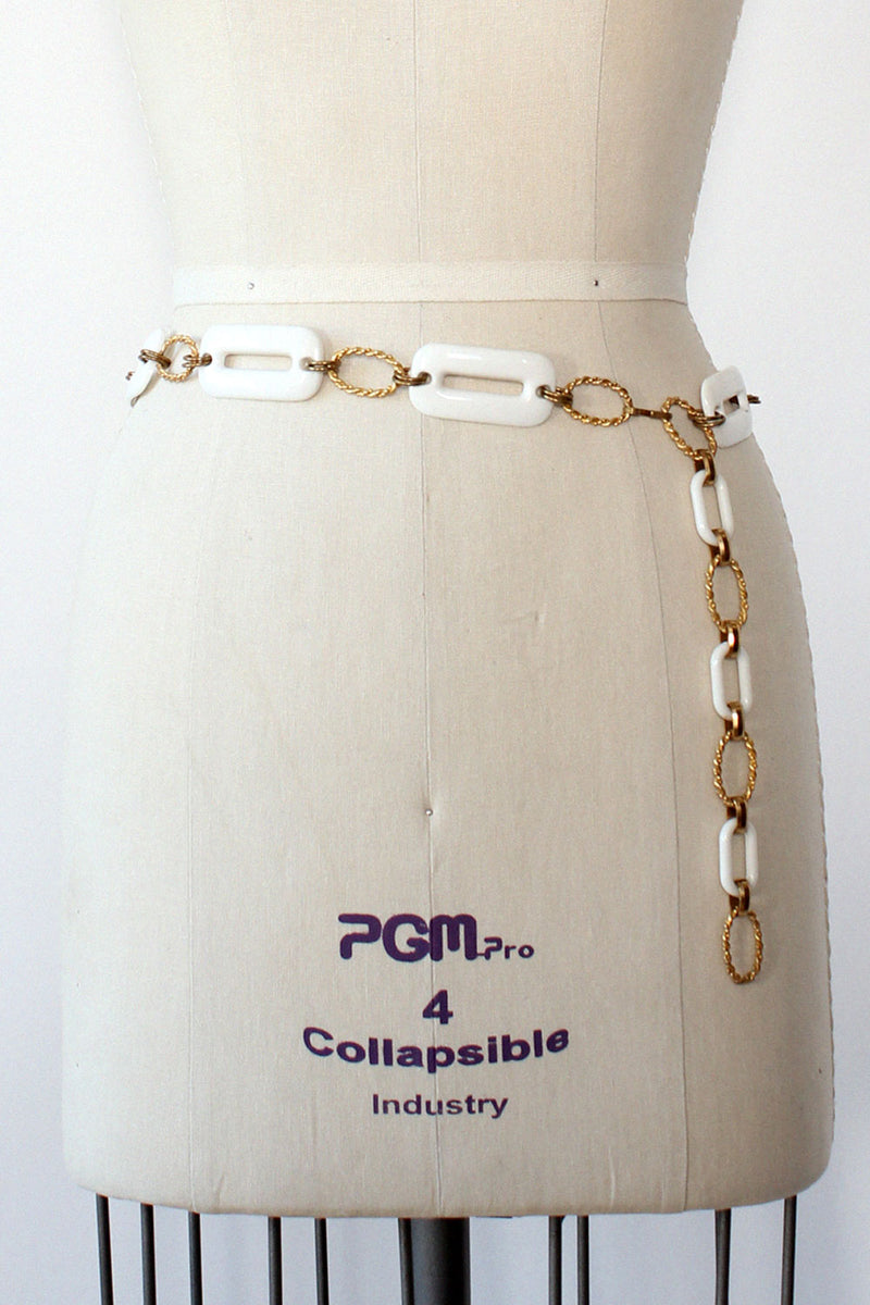 Mod Rectangle Chain Belt XS-L