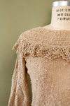 LeRoy Ruffled Yoke Sweater S