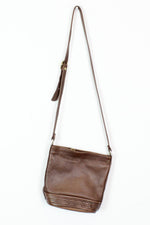 Chain Leather Bucket Bag