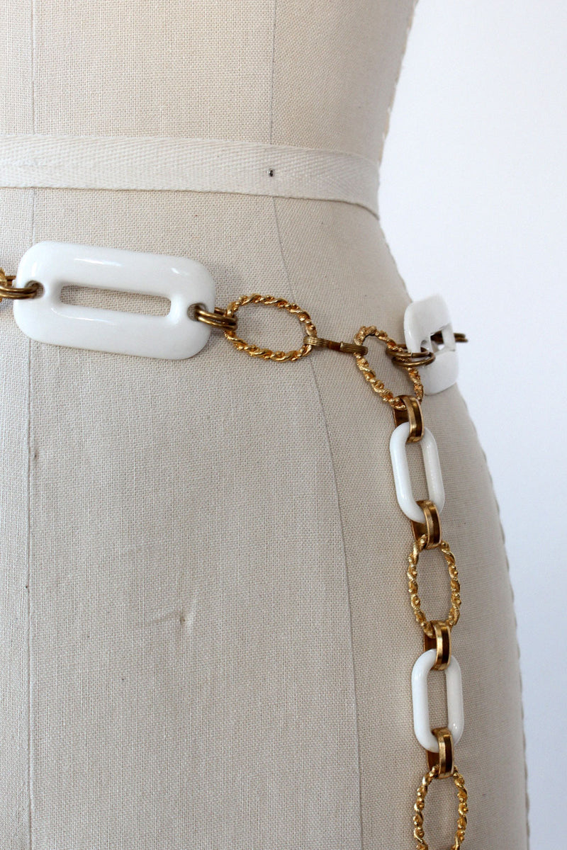 Mod Rectangle Chain Belt XS-L