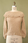 LeRoy Ruffled Yoke Sweater S