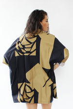 Ogust Abstract Duster Jacket
