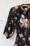 Forever Floral 70s Cotton Peasant Dress S/M