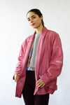 Pink Lady Leather Jacket S/M