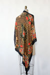 Silk Leopard & Gemstone Scarf