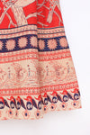 The Earth is Round 70s Wrap Skirt