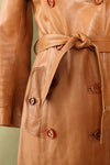 Oak Leather Tailored Trench XS/S