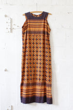 Tangier Batik Shift Dress M