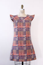 Geo Jacquard Mini Dress M/L