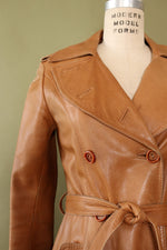 Oak Leather Tailored Trench XS/S