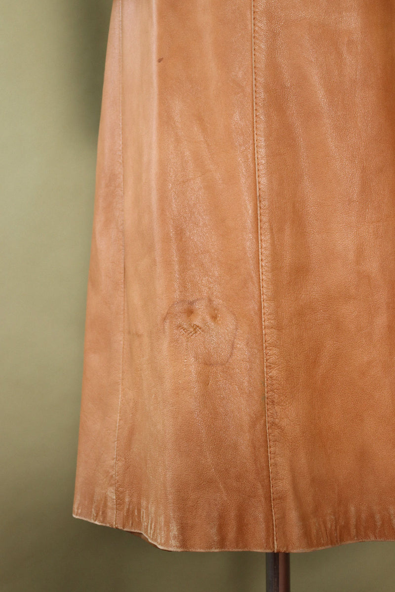Oak Leather Tailored Trench XS/S