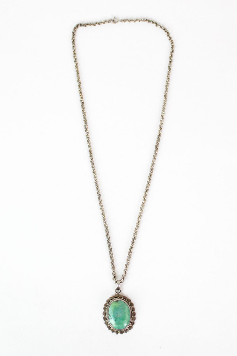 Sterling Turquoise Necklace