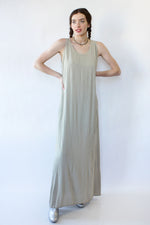 Ghost Moss-Gray Maxi Dress M/L