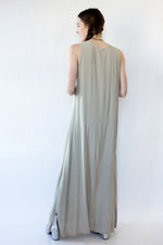 Ghost Moss-Gray Maxi Dress M/L