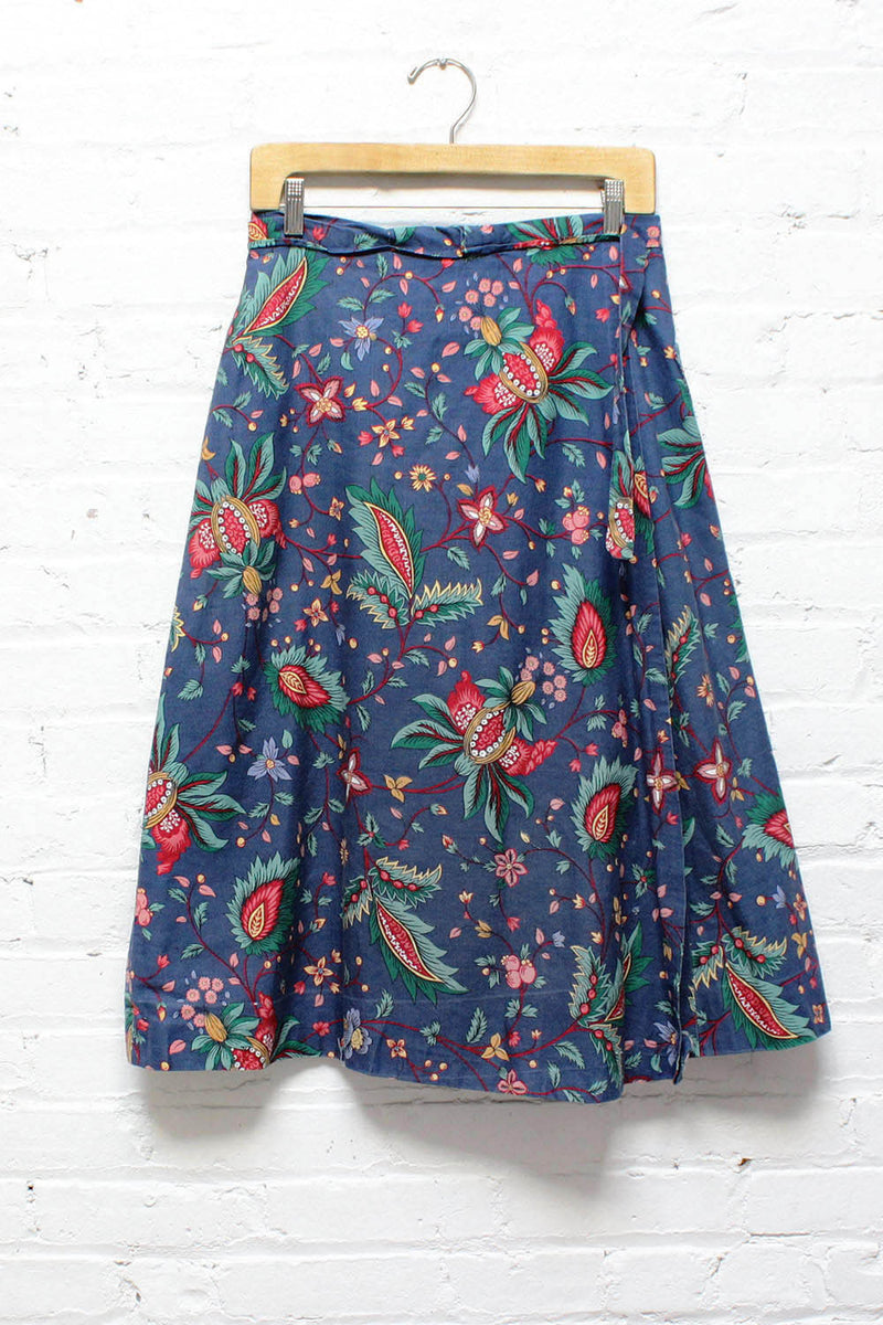 Enchanted Floral Wrap Skirt M/L