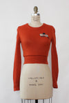 Rust Cropped Sweater XS/S