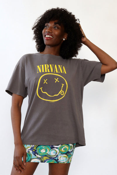 Oversized 90s Nirvana Tee S-L