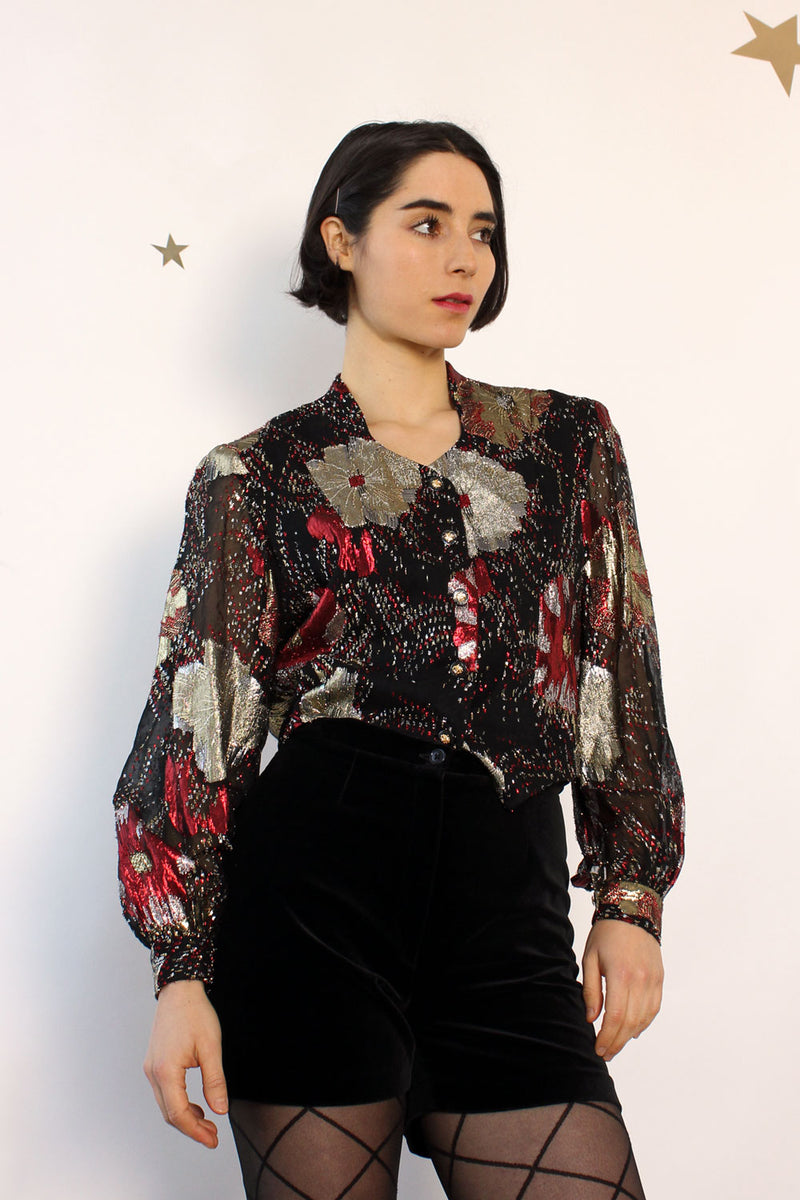 Petri Velvet Shorts S