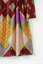 Burgundy Kaleidoscope Dress XS/S