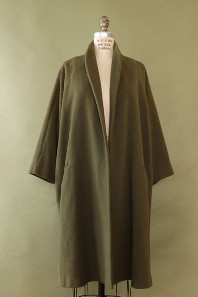 Olive Calvin Klein Swing Coat S-L – OMNIA