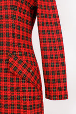 Blythe Plaid Wiggle Dress M