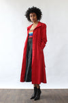 Lady In Red Trench Coat M