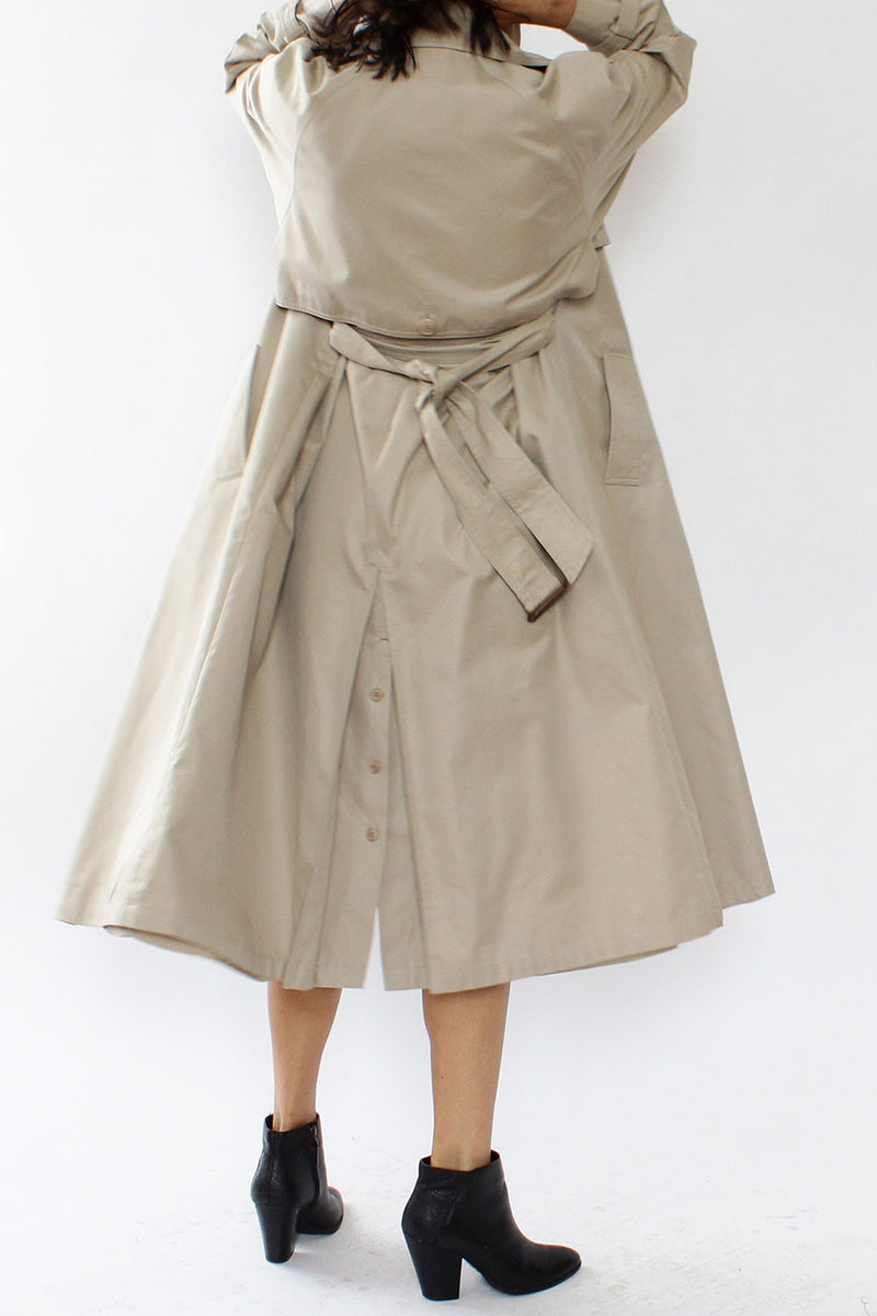 Saks Classic Trench Coat M