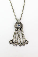 Beady Evil Eye Pendant Necklace