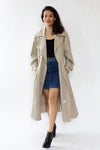 Saks Classic Trench Coat M