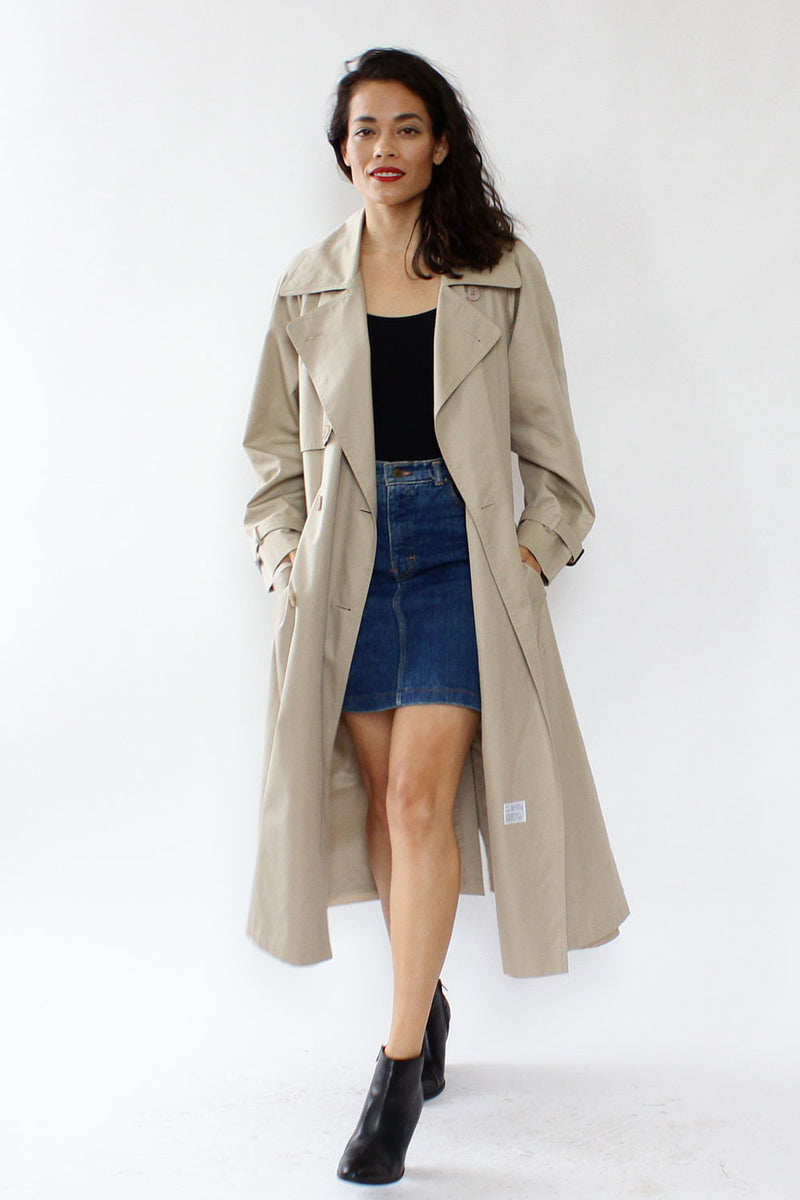 Saks Classic Trench Coat M