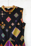 Black Kaleidoscope Dress L