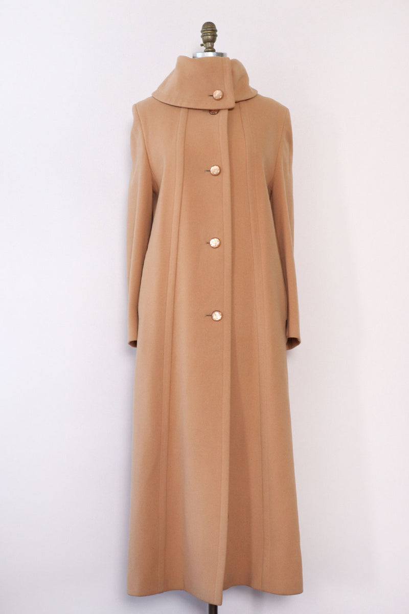 Pierre Cardin Camel Maxi Coat M/L
