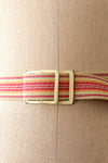 Grapefruit Webbed Belt XS-L