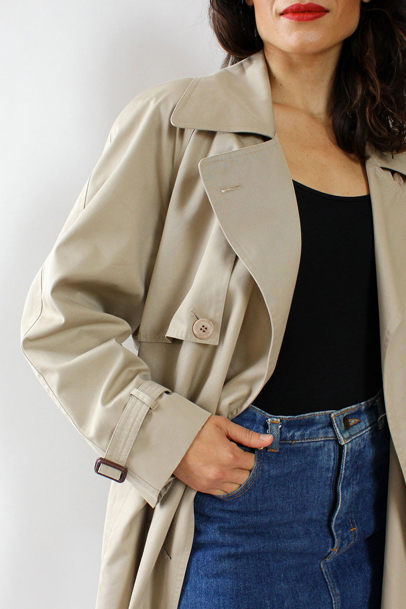 Saks Classic Trench Coat M