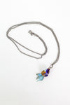 Swimming Fish Cloisonne Necklace